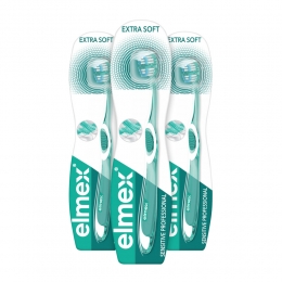 3xElmexTandenborstelSensitiveProfessional