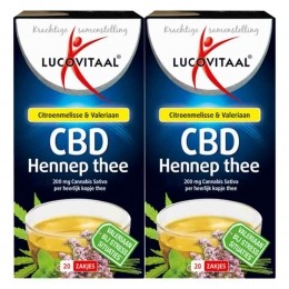 2xLucovitaalTheeHennepCBD20stuks