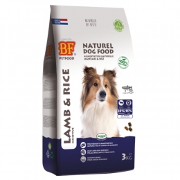 4xBFPetfoodLamenRijstHondenvoer3kg