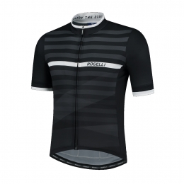 RogelliStripeKorteMFietsshirtHerenS