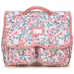 SchooltasTannsTANNSXTARTINEETCHOCOLATFLEURSCARTABLE33CM