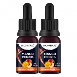 2xLucovitaalSmaakDruppelsMangoPerzik20ml