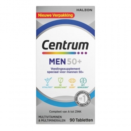 GratisVerzending2xCentrumMen50Multivitaminen90tabletten
