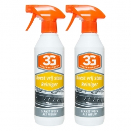2x3GProfessioneelRoestvrijstaalReiniger500ml