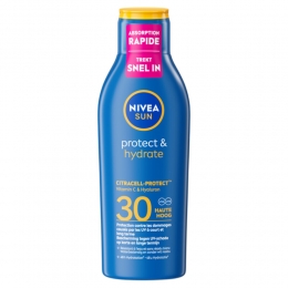 3xNIVEASunProtectHydrateZonnemelkSPF30200ml