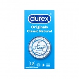 6xDurexCondoomsOriginalsClassicNatural12stuks