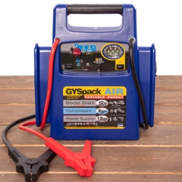 GYSpackAir-JumpstarterCompressoren12Vvoeding