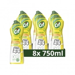 8xCifSchuurmiddelCreamCitroen750ml