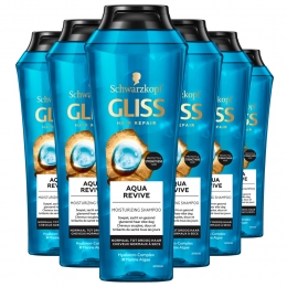 6xGlissAquaReviveShampoo250ml