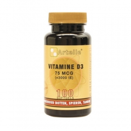 GratisVerzendingArtelleVitamineD375Mcg3000Ie100softgels