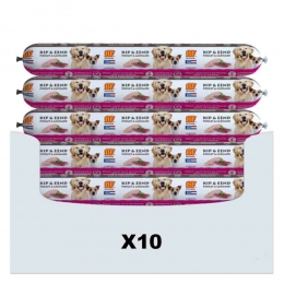 10xBFPetfoodVleesvoedingEend-Kip800gr