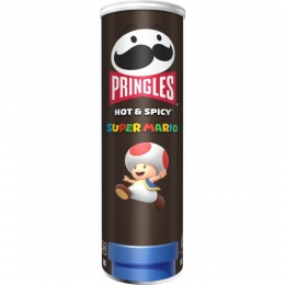 6xPringlesChipsHotSpicy165gr