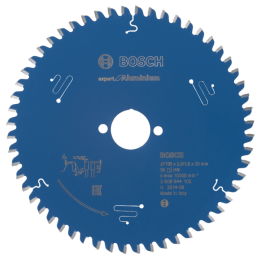 Bosch2608644102ExpertCirkelzaagblad-190X30X56T-Aluminium-Carbide