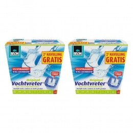 2xBisonVochtvreter1NavullingNeutraal2x450gr