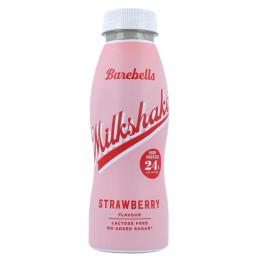 8xBarebellsMilkshakeStrawberry330ml
