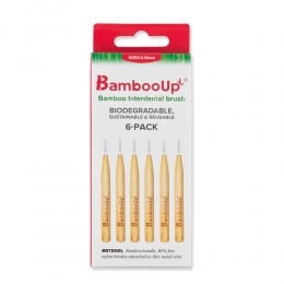 BambooUpBambooInterdentaleBorstels050mm6stuks
