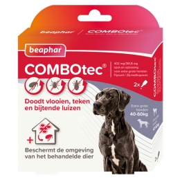 BeapharCombotecAntiTeken-enVlooiendruppelsHond40-60kg2pipetten