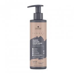SchwarzkopfProfessionalChromaIDGlazedCaramelColorMask300mlGlazedCaramel8-46