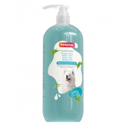 3xBeapharHondenshampooWitteVacht1liter