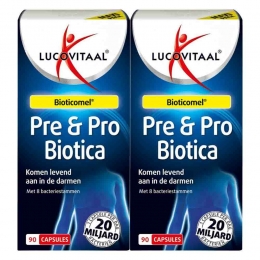 GratisVerzending2xLucovitaalPreProbiotica90capsules
