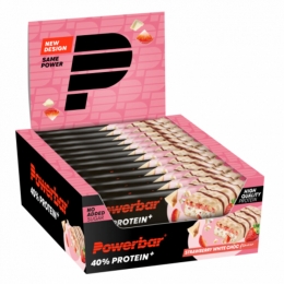 12xPowerBarProteineCrispStrawberryWhiteChoc40gr