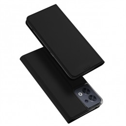 TelefoonHoesjegeschiktvoorOppoReno8-DuxDucisSkinProBookCase-Blauw