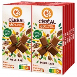 12xCralChocoladeTabletMelk-Chocolade85gr