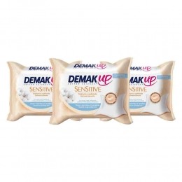 3xDemakUpReinigingsdoekSensitive23stuks