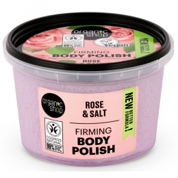 3xOrganicShopBodyPolishPearlRose250ml