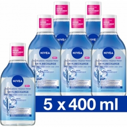 5xNIVEASerum-InfusedMicellairWaterRecharge400ml