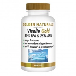 GratisVerzending2xGoldenNaturalsVisolieGold50EPA25DHA60softgels