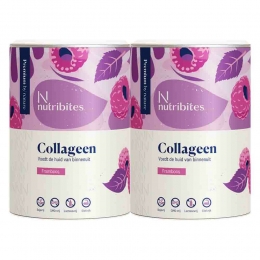 GratisVerzending2xNutribitesCollageenFramboosPoeder360gr