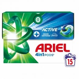 Ariel4in1WasmiddelPodsActieveGeurbestrijding15stuks