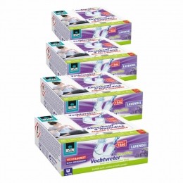 4xBisonVochtvreterVochtmagneetLavendel450gr
