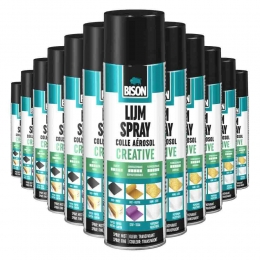 12xBisonLijmsprayCreative200ml