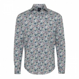 TresantiOverhemdStretchAureliaLogoFlower40