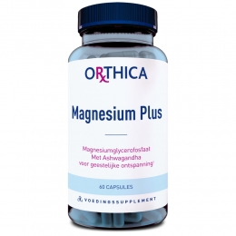 GratisVerzendingOrthicaMagnesiumPlus60capsules