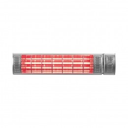EuromGolden2500UltraRCDPatioheaterTerrasverwarmerGrijs