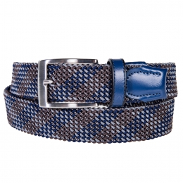 AlbertoGevlochtenRiemmulticolour