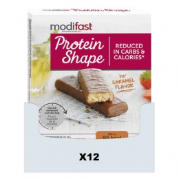 12xModifastProteinShapeReepChocolade-Karamel6x27gr