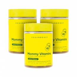 GratisVerzending3xVeganboostHairVitaminsMommyLemon60gummies