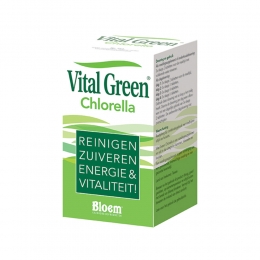 GratisVerzendingBloemVitalGreenChlorella1000tabletten