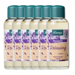 6xKneippMassageolieLavendel100ml