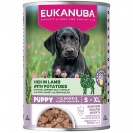 EukanubaLifeCareDogHondenvoerNatPuppyLambPotatoes400gr