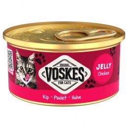 VoskesKattenvoerNatGeleiKip85gr