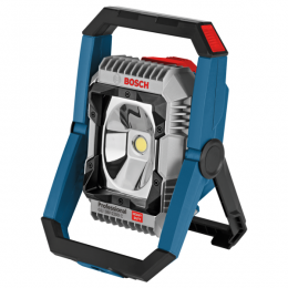 BoschGLI18V-2200C144V18VLi-ionAccuLedBouwlampBody-2200LumenBestuurbaarMetSmartphone