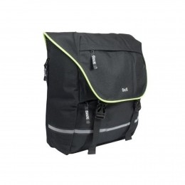 EnkeleSportieveFietstasSPRTVShopperZwartLime