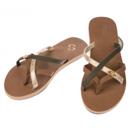 CoralSandalen-Lichtbruin