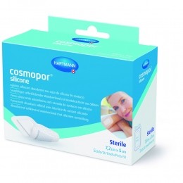 3xDermaplastSiliconeZelfklevendWondverband72x5cm5stuks