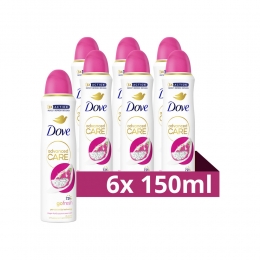 6xDoveDeodorantSprayDragonFruitCoconutCream150ml